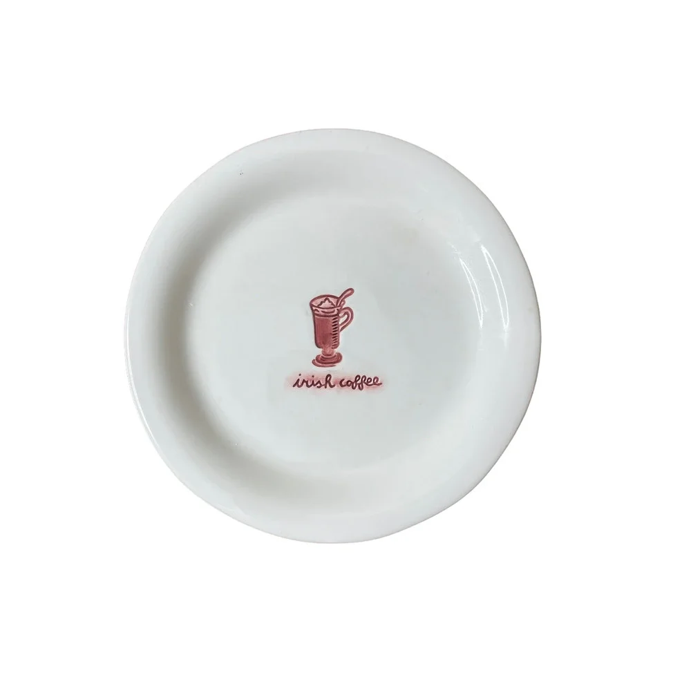 Williams-Sonoma Holiday‎ Beverage Irish Coffee Plate Saucer 6.5